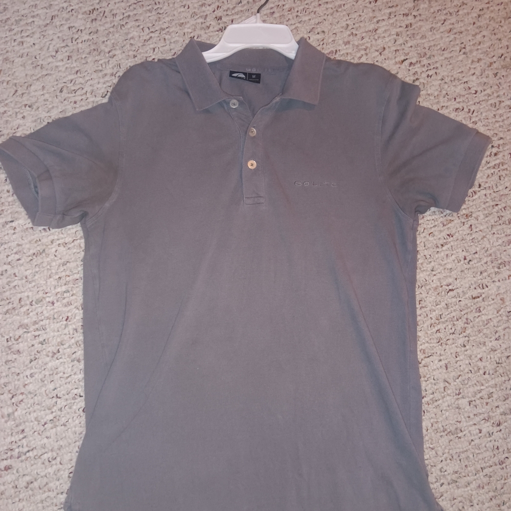 Classic Gray Polo Shirt by [Brand]